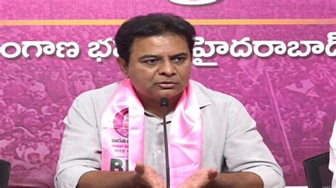 Ktr Live Ktr Press Meet At Telangana Bhavan Brs Live Feed Youtube