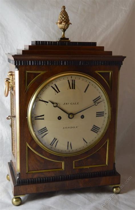 Antiques Atlas A Georgian Bracket Clock By John Gale London