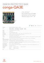 Conga QA3E Congatec PDF Catalogs Technical Documentation Brochure