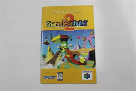 Manual Chameleon Twist 2 Nintendo N64 N64 Chameleon Twis