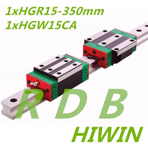 Hiwin Hgr Mm Long With Hgh Ca Or Hgw Cc Linear Rail Block