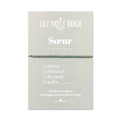 Bracelet Message En Code Morse Les Mots Doux Faits En France