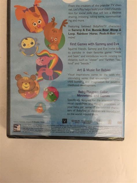 Babyfirst Lets Play Dvd Rare Vintage And Similar Items