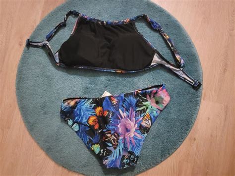 Bikini Firefly Bunt Mit Blumen Und Schmetterling Gr 38 40 Kaufen Auf