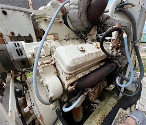 Low Hours Detroit Diesel 6v92 T Diesel Engine 6vf120356