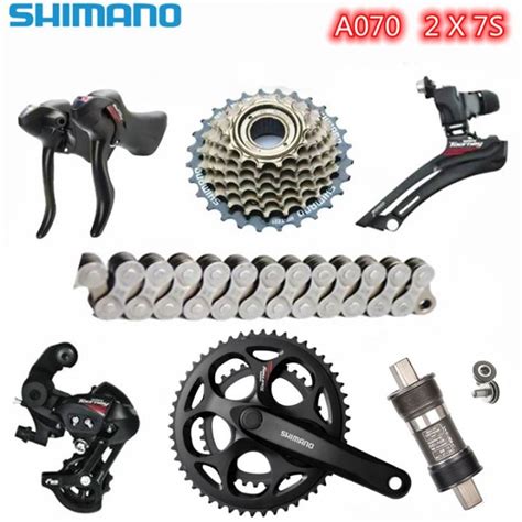 Shimano Tourney A070 Road Bike 27 Speed Groupset ST A070 STI Shifter