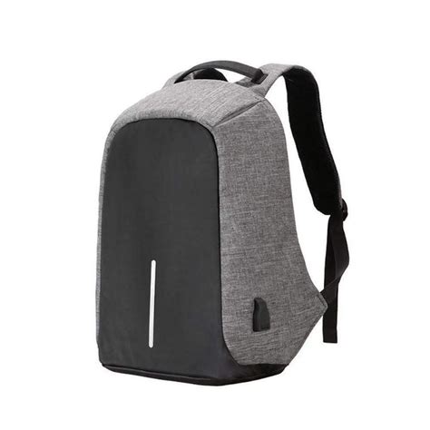 Anti-theft Travel Backpack Laptop School Bag with USB Charging Port ...