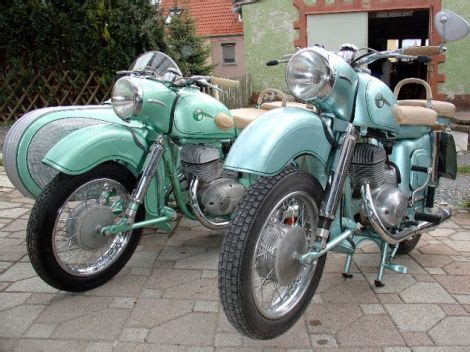 ES DDR IFA MZ ES 250 Doppelport Bj 1956 Mit Stoye II DDRMoped De