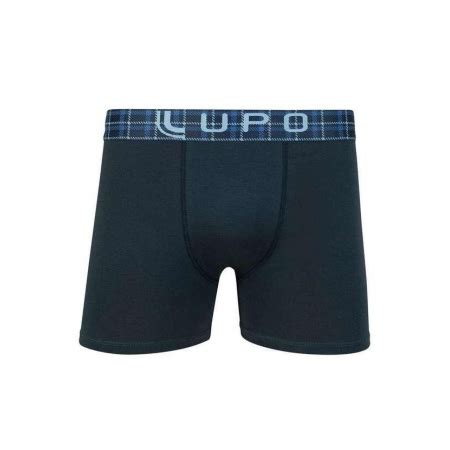 Cueca Boxer De Algod O Elastano Lupo Le Lingerie