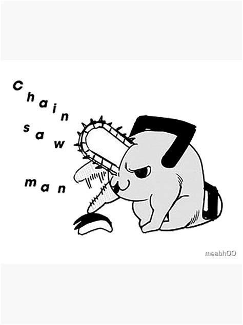 "Pochita Chainsaw Man Manga" Poster for Sale by meabh00 | Redbubble