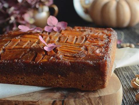 Foodista | Recipes, Cooking Tips, and Food News | Upside down pumpkin cake