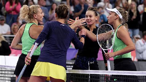 Kudermetova And Mertens Win Wta Finals Doubles Title Cgtn