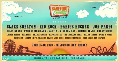 Barefoot Country Music Fest 2023, online, 16 June to 19 June