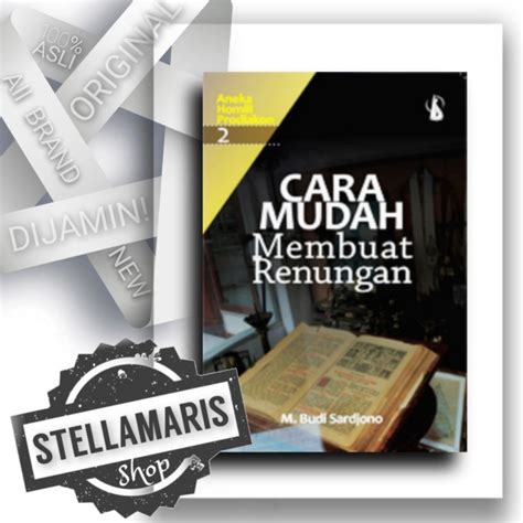 Jual Cara Mudah Membuat Renungan Aneka Homili Prodiakon 2 Buku