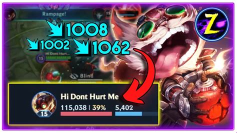 Wild Rift ZIGGS IS GIGABROKEN RIGHT NOW 115K TOTAL DAMAGE YouTube