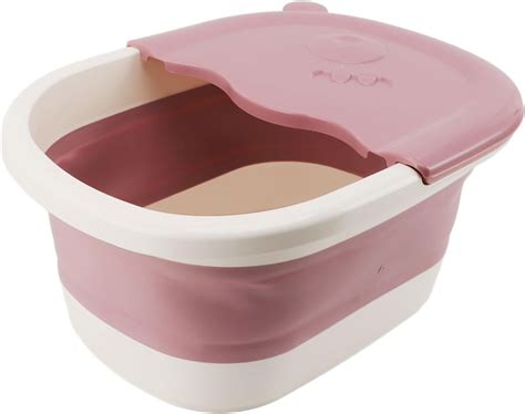 Collapsible Foot Bath Basin Portable Foot Soak Tub Foldable Foot Soaking Bath Basin With