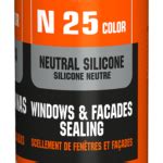 ORBASIL Silicone N 25 pour Fenêtres et Façades Quilosa