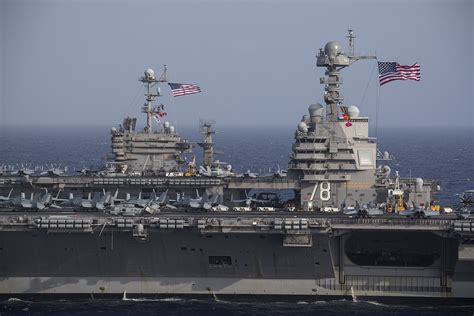 U S Navys Uss Gerald R Ford The Largest Warship On The Planet