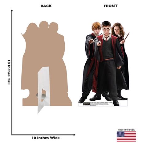 Advanced Graphics Mini Group Harry Hermione And Ron In Robes