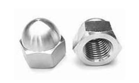 Polished Mild Steel Dome Nut Size M To M At Rs Piece In Ludhiana