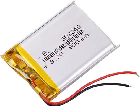 Pcs V Lithium Polymer Battery Rechargeable Li Po