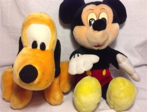 Vintage 60s Stuffed Pluto From Disneyland Agrohort Ipb Ac Id