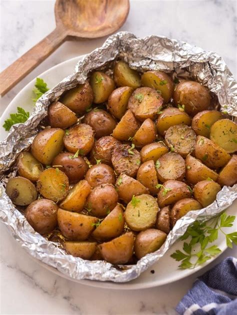 Grilled Potatoes In Foil The Recipe Rebel