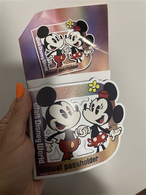 Disney 2022 Annual Passholder Magnet Mickey And Minnie Ebay