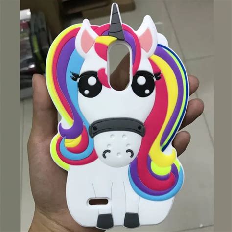 3d Cartoon Unicorn Soft Silicone Case Cover For Motorola Moto G2 Moto G 2nd Gen Xt1068 Moto G