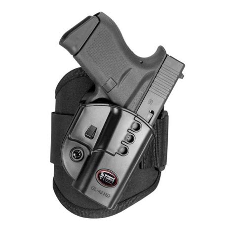 Fobus Glock 43 43x 48 Ankle Holster Black