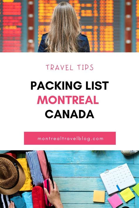 Packing List Montreal Canada Montreal Travel Guide What To Pack Packing Tips For Travel