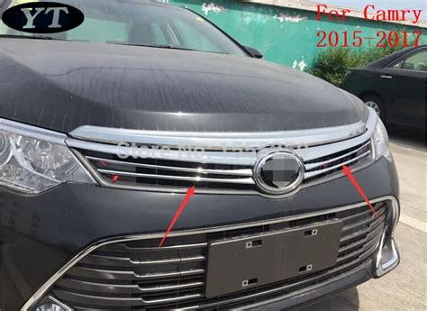 Car Front Grille Trim Auto Grille Decoration Cover For Toyota Camry