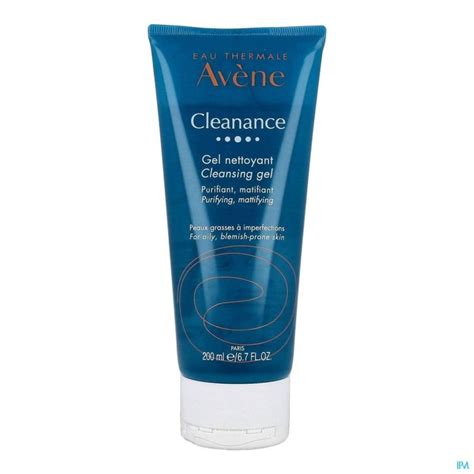 avene cleanance gel nettoyant tube ml