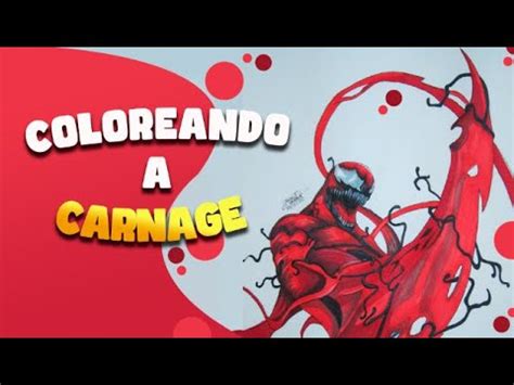 Como Dibujar A CARNAGE How To Draw CARNAGE Easy Step By Step 1 MARVEL