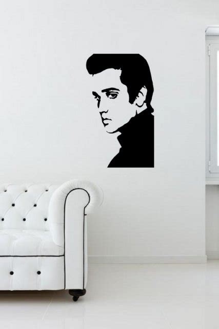 Elvis Presley Fantastic Vinyl Decal Wall Stickers Store Uk Shop