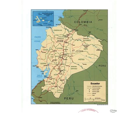 Maps Of Ecuador Collection Of Maps Of Ecuador South America