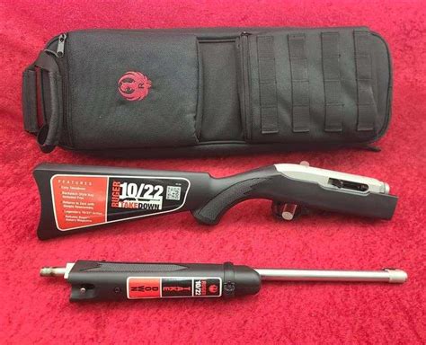 Ruger 10 22 Take Down Rifle W Case Kramer Auction LLC