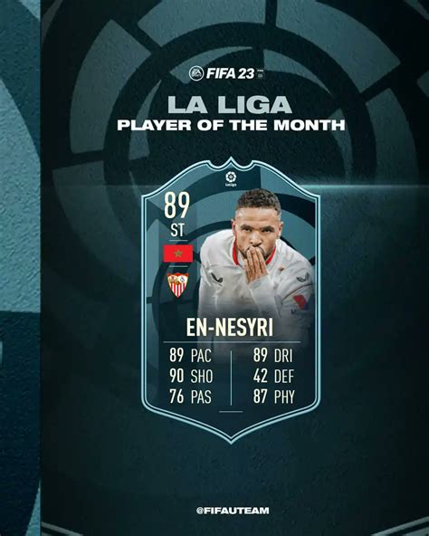 Fifauteam On Twitter Youssef En Nesyri Potm Item Is Now Live