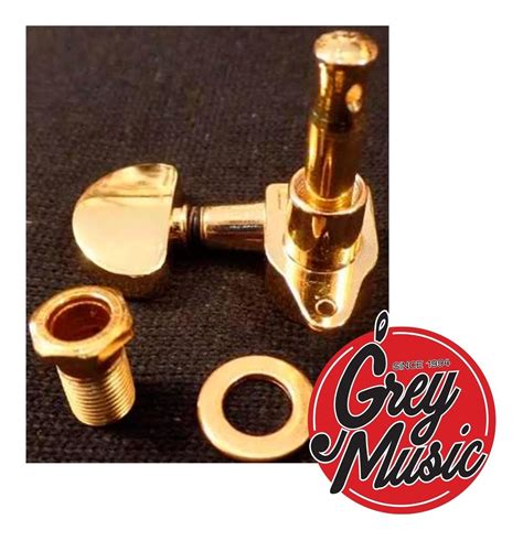 Clavijas Para Guitarra Sinew M Gd Tipo Grover Grey Music