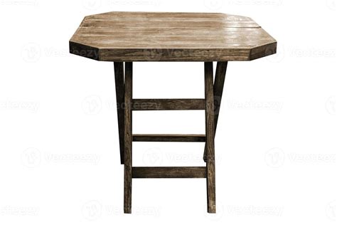 Woodenl folding table. 11520844 Stock Photo at Vecteezy