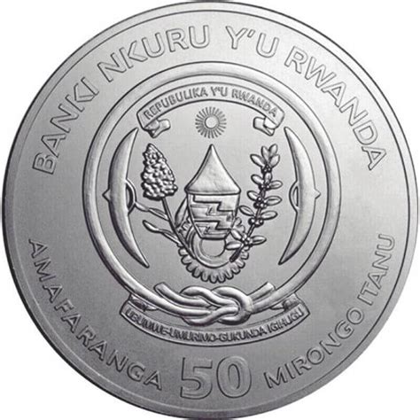 Ruanda 2023 Berggorilla 15 Jahre Jubiläum 1 oz Silber El Dorado