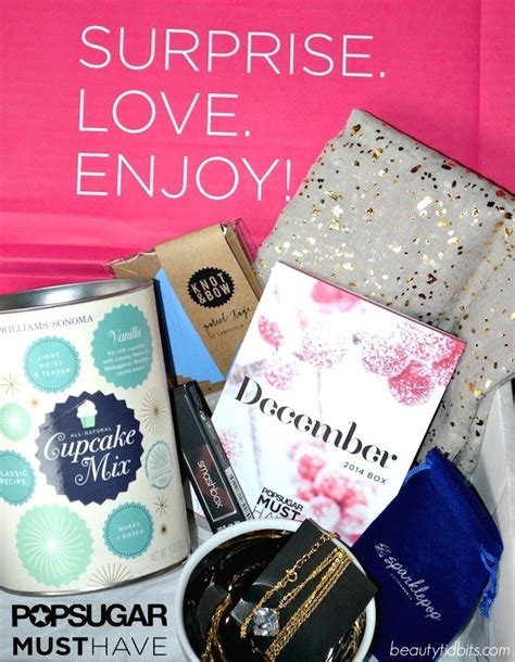 POPSUGAR Must Have Box December 2014 Review And Photos