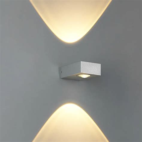 Up And Down Side Lighting 6w Led Wall Lamp Modern Compact Size Two Ways