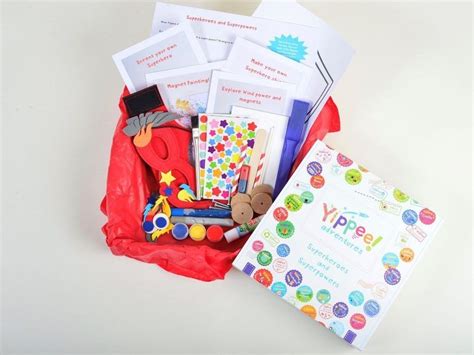 This Superheroes And Superpowers Activity Box Is Jam Packed With Great