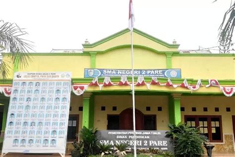 SMAN 2 Pare Terfavorit Segini Nilai Terendah Masuk SMA Negeri Di