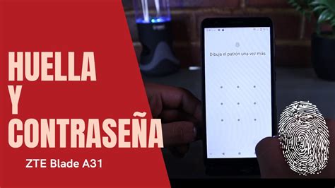 Poner Bloqueo De Pantalla Y Activar Lector De Huella Zte Blade A