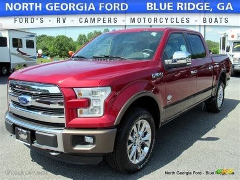 2016 Ruby Red Ford F150 King Ranch Supercrew 4x4 114109384 Gtcarlot