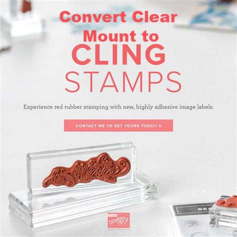 Top Tip Tuesday Convert Clear Mount To Cling Mount Stamps Old