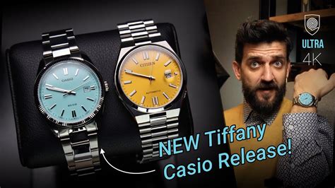 Satisfy Your Tiffany Thirst With This Casio Datejust And Thank Me