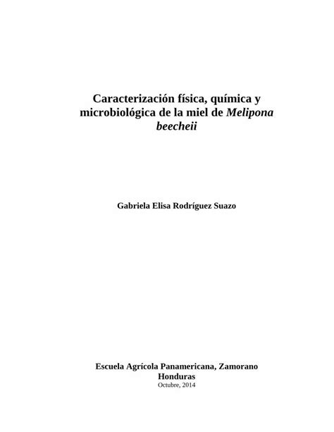 PDF Caracterización física química y microbiológica de la